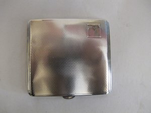Silver cigarette case 1943