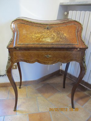 Napoleon III inlaid secretary