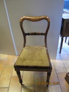 Second half of the nineteenth century six chairs